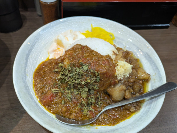 「トマトキーマカレー」@Noodle&Spice curry 今日の1番の写真