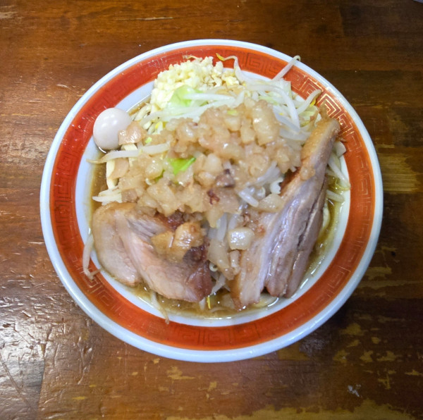 「ミニラーメン【蓮爾登戸仕様】」@蓮爾 新町一丁目店の写真