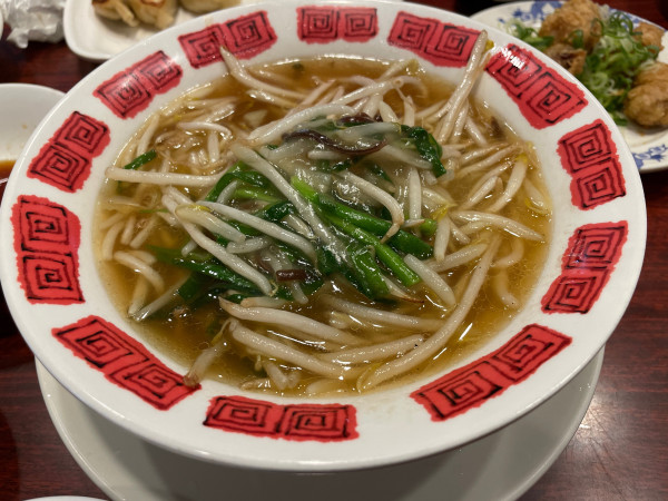 「もやしあんかけ麺」@バーミヤン 練馬豊玉店の写真