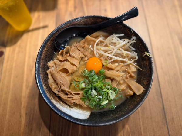 「肉玉中華そば(並140g)1200円」@麺屋うだつの写真