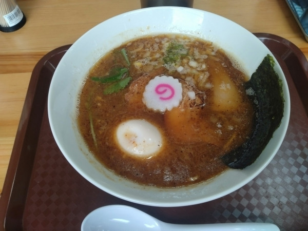 「らーめん¥900+味玉サービス」@らーめん理庵の写真