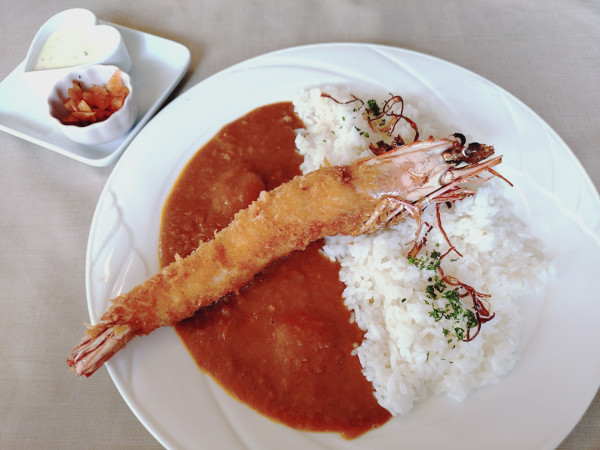 「（ランチ）海老フライカレー　１７８０円　※」@NEPUTUNEの写真