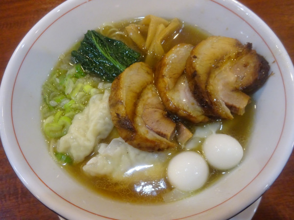 「黒豚チャー入り雲吞麺　1,500円」@WITH「麺、道有楽」の写真