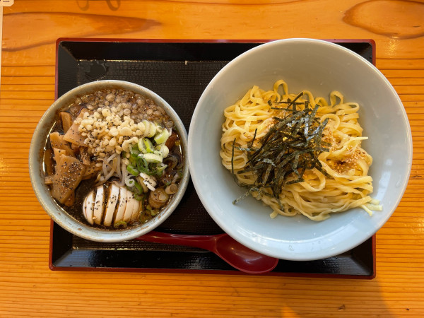 「特製富山ブラックつけ麺￥900」@ガッツリ！えびすこの写真