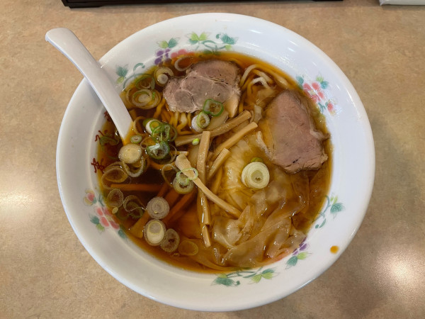 「小ワンタン麺￥850」@末弘軒の写真