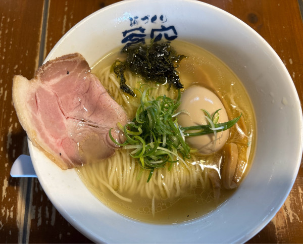 「味玉磯潮らぁめん」@麺づくり 蒼空 本店の写真