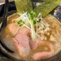 魚豚骨ラーメン(900円)