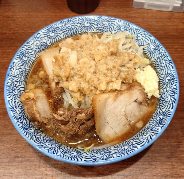 「ラーメン（ミニ、豚４枚、1250円）」@ラーメン 川越田田の写真