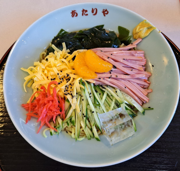 「冷やし中華985円」@ラーメン道楽の店 あたりやの写真