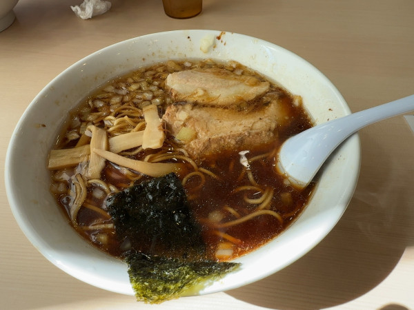 「ぐうらーめん＋ハーフ餃子」@ぐうらーめんの写真