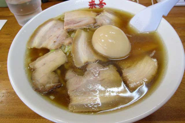 「半熟煮玉子入り喜多方チャーシュー麺 1,180円」@喜多方ラーメン 来夢 喜多方本店の写真