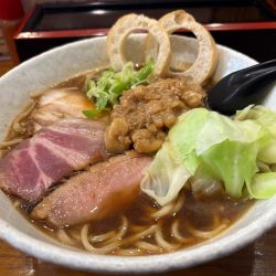 味付き背脂節醤油らーめん