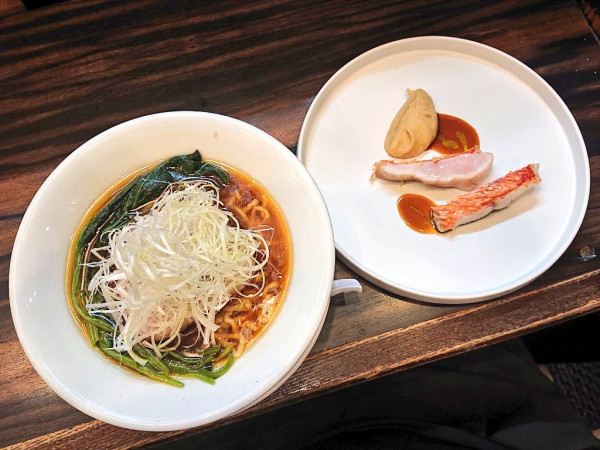 「魚介出汁(金目鯛)のらーめん、など」@稲荷屋の写真