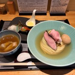 特製帆立柚子塩つけ麺