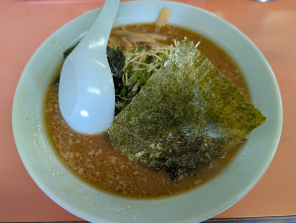 「かいわれラーメン 味噌」@ラーメンショップ 坂戸店の写真
