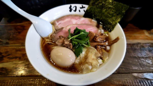 「特製醤油そば」@中華そば 幻六の写真