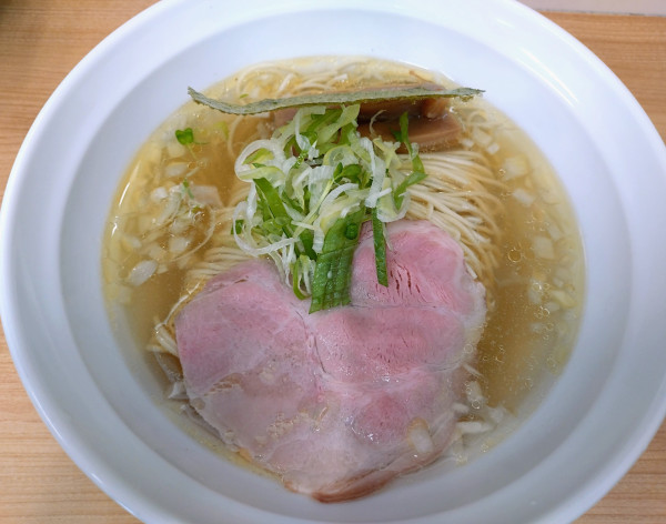 「【限定】鶏塩ラーメン ￥850」@らぁ麺NOBU 川越店の写真