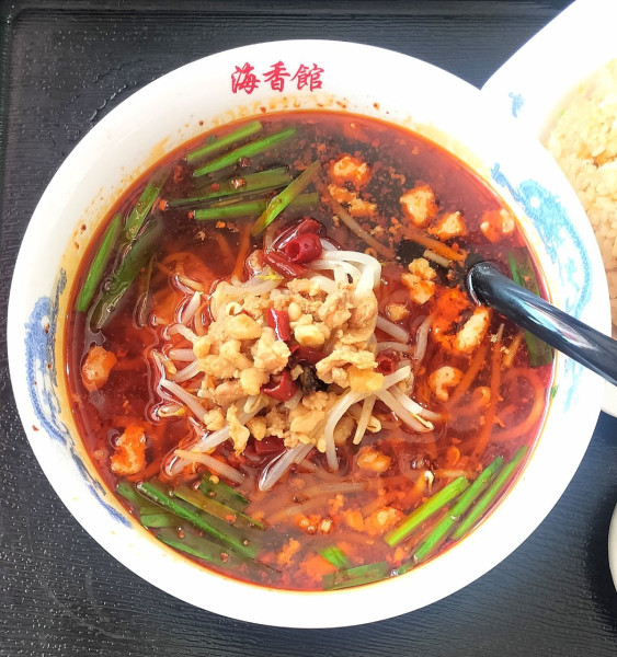 「激辛台湾ラーメン 580円」@台湾料理 海香館 駅西店の写真