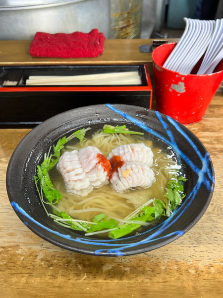 「鱧 鱧増し」@豊中 麺哲の写真