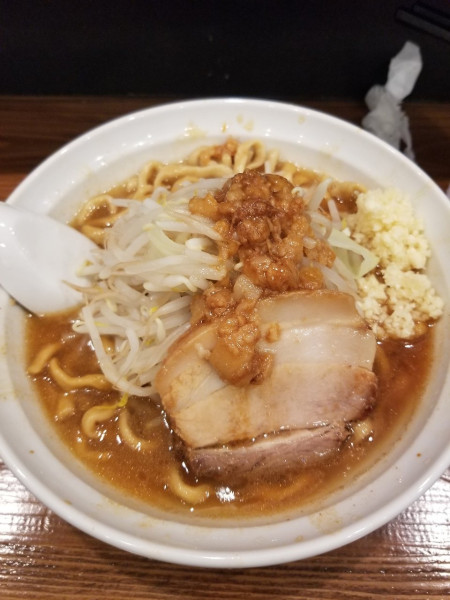 「ラーメン　にんにくあぶら」@自家製麺88 川崎店の写真