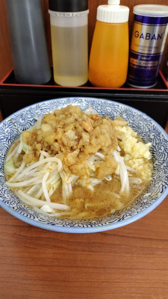 「令7·9·29ミニラーメン(29日の田田の日で550円)」@立川田田の写真