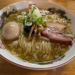 煮干中華そばTP味玉1250円