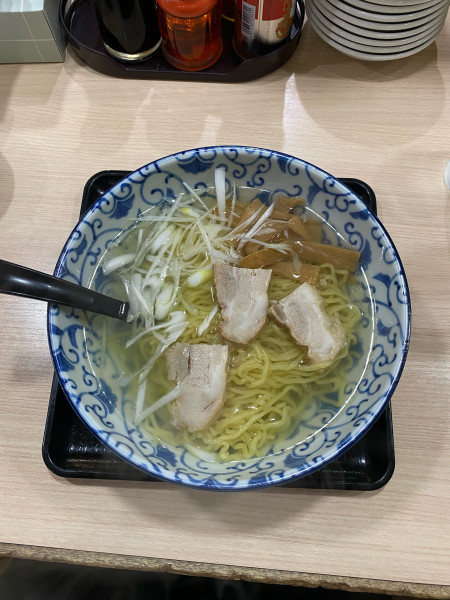 「塩拉麺」@函館麺屋 四代目の写真