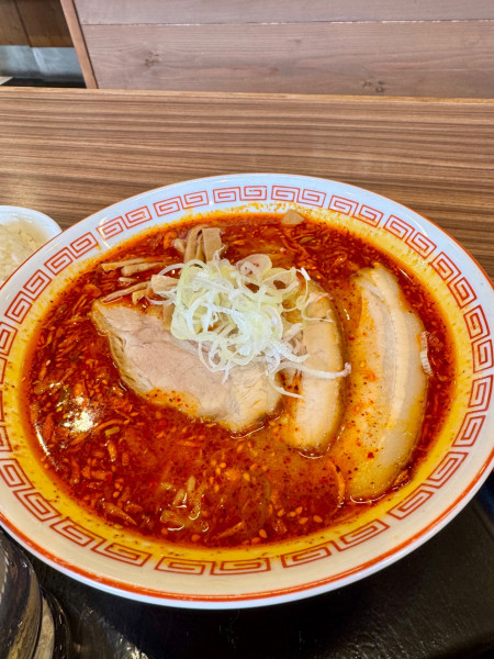 「赤辛味噌ラーメン」@中華そば わだ屋 別店の写真