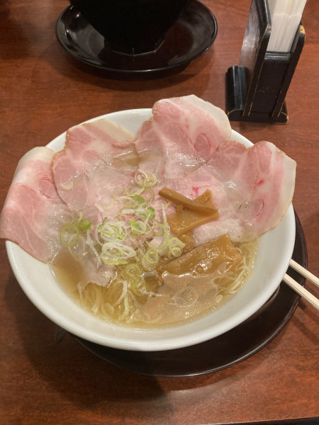 「貝出汁ラーメン1100円」@麺屋 神風の写真