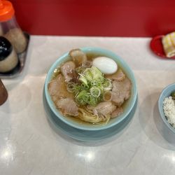 中華そば＋茹で卵