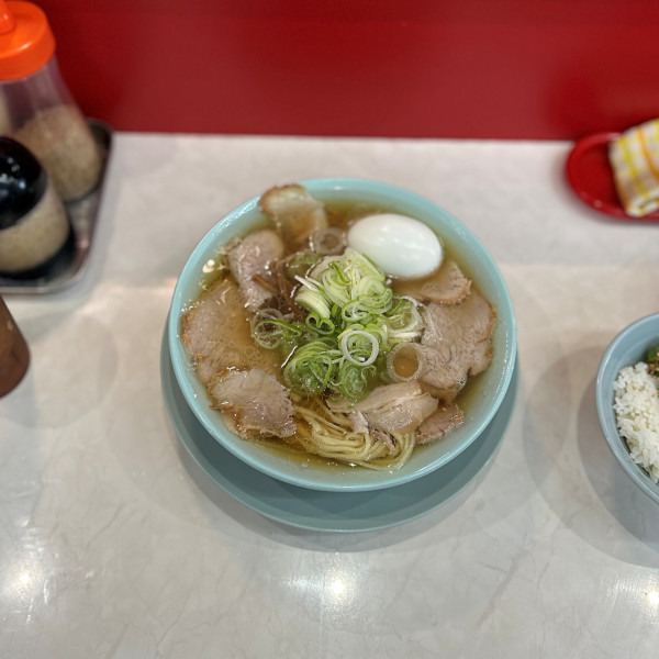 「中華そば＋茹で卵」@なぎちゃんラーメン 行徳店の写真