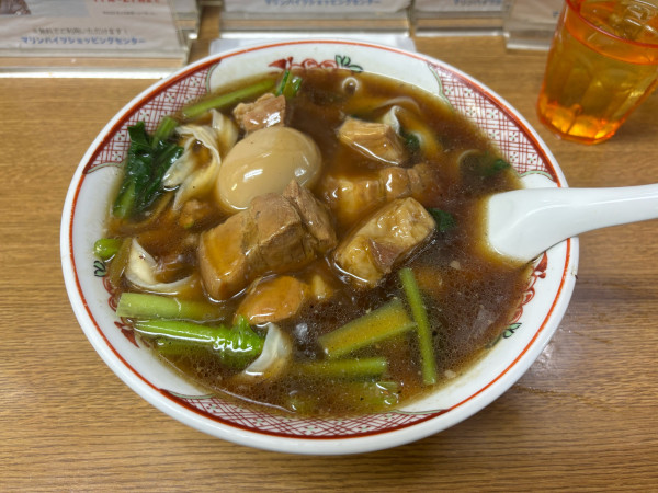 「刀削ルーロ麺」@百鶴楼の写真