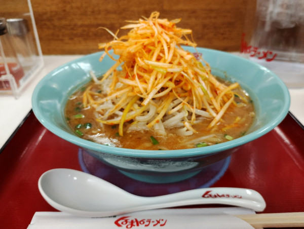 「ねぎ味噌ラーメン」@くるまやラーメン 下戸祭店の写真