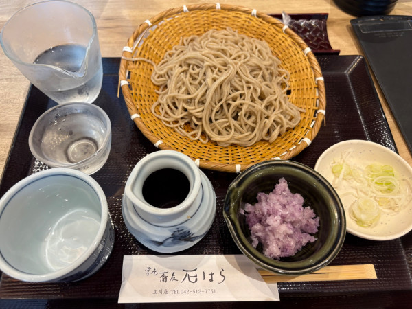 「辛味大根せいろ1530円 他」@掌庵 蕎麦 石はら 立川店の写真