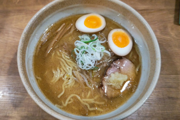 「味噌ラーメン+味玉」@らーめん 福籠の写真