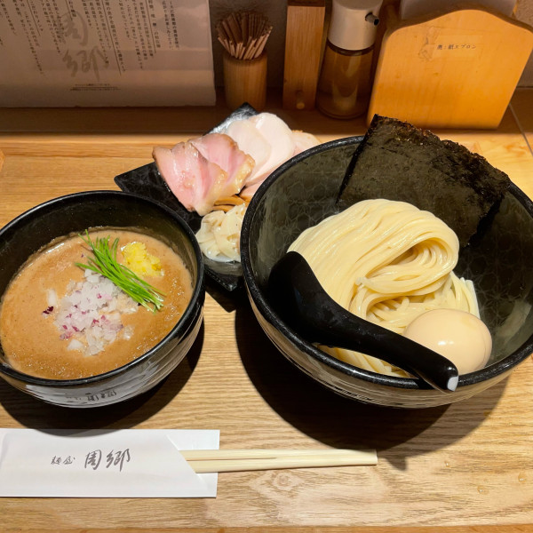 「特製つけ麺」@麺屋 周郷 新橋店の写真