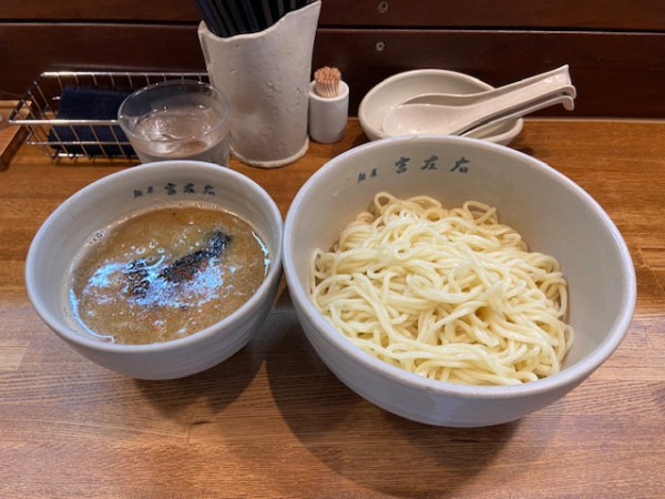「味玉つけ麺」@麺屋吉左右の写真