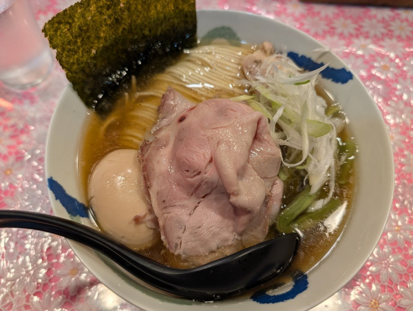 「特製煮干し（塩）1200円」@らーめん凛々の写真