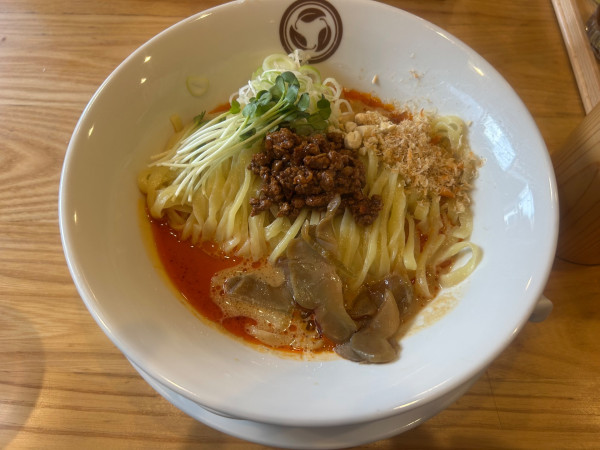「平日限定　汁なし担々麺　1040円」@らーめん 一葉の写真