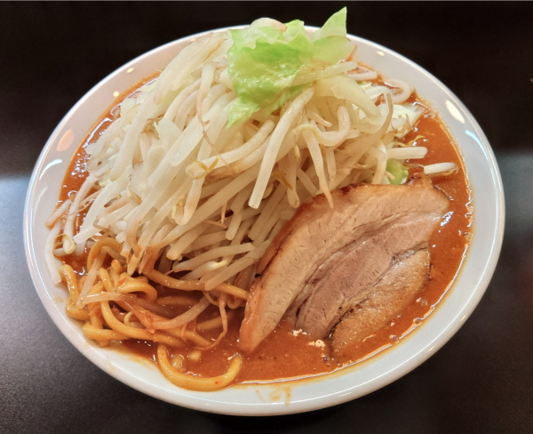 「辛みそらーめん ￥1030・野菜増し ￥120」@ぼくのみそらーめんの写真