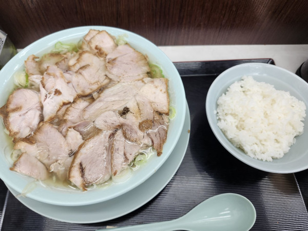 「チャーシュー麺」@新橋ニューともちんラーメン 蒲田西口駅前店の写真