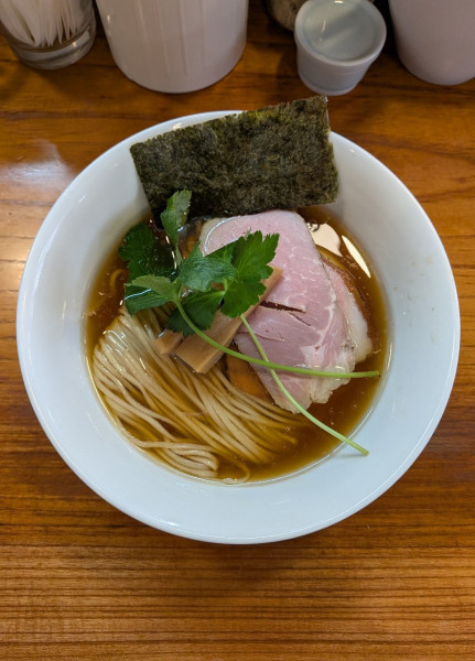 「醤油そば」@アメノオトの写真