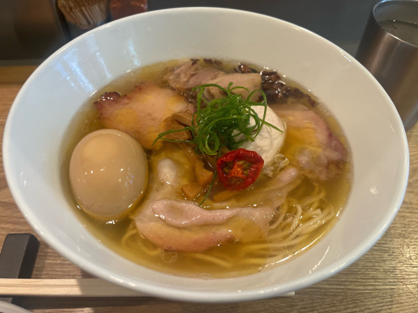 「特上鰹塩らぁめん」@Bonito Noodle RAIKの写真