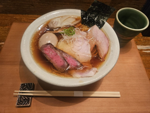 「醤油 特上TP 実家の魚飯」@Homemade Ramen 麦苗の写真