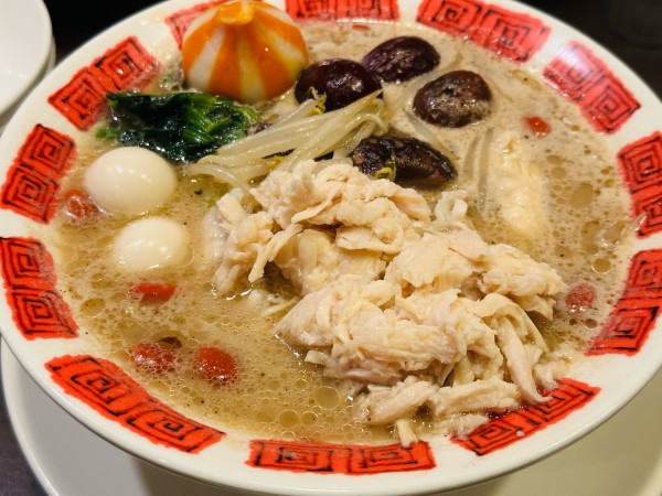 「蒸し鶏と棗の薬膳麻辣湯 他 1,176円」@バーミヤン 江東南砂店の写真