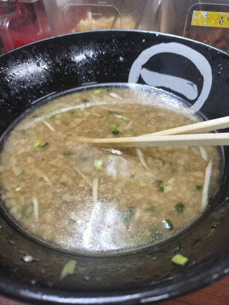 「ネギ山ラーメン」@とんこつラーメン まる一の写真