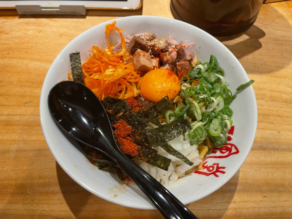 「一風堂 辛油そば（限定）」@博多一風堂 池袋店の写真