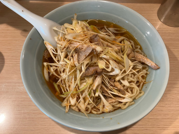 「ネギチャーシュー麺　800円」@らーめん 田丸の写真