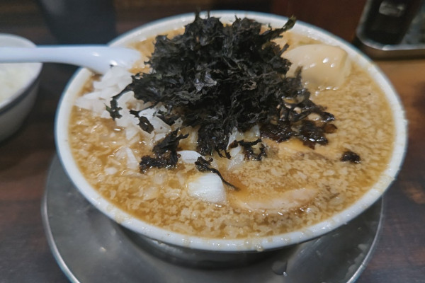 「○得らーめん（大盛）+ライス」@らーめん潤 蒲田店の写真