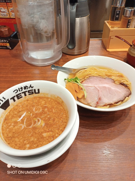「味噌つけ麺」@つけめんTETSU 壱の木戸 水戸店の写真
